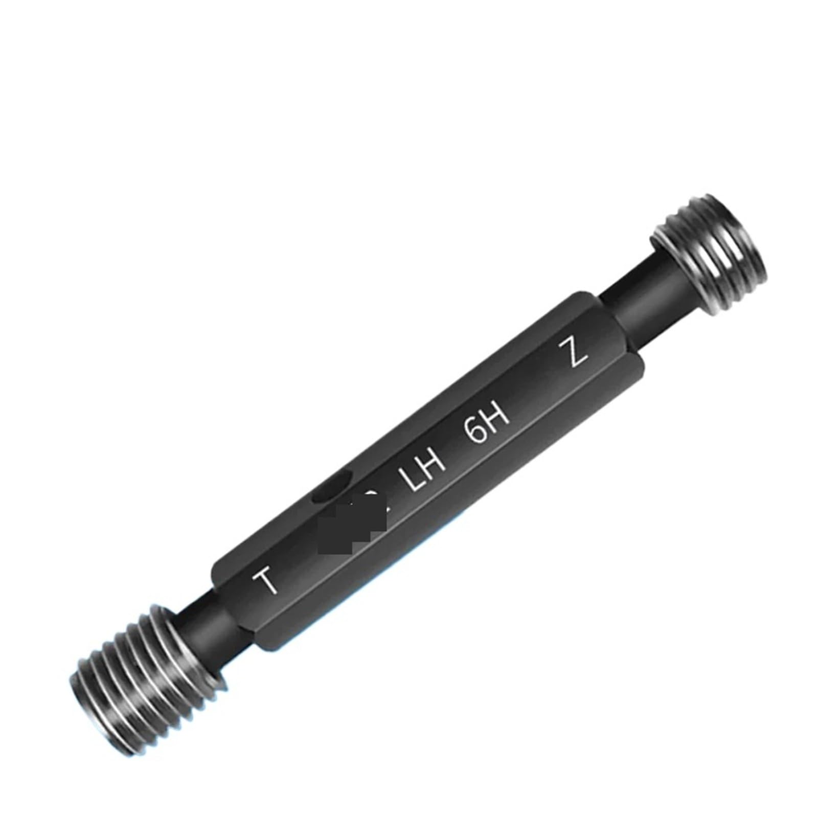 Przepisy gwintowane ze stali łożyskowej, Zestaw 20 sprawdzianów z gwintem lewym M6 do M25 6H, podziałka 0,75 mm, stal(18x0.75l)