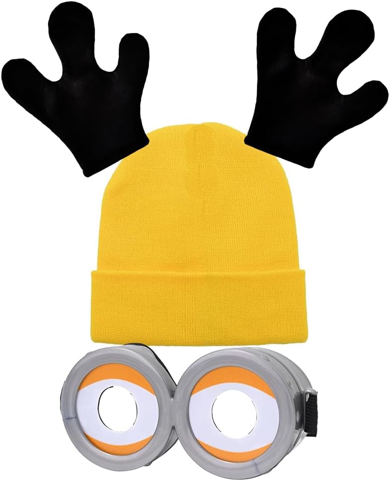 TANTAKO 3Pcs Halloween DIY Costume Accessories With Yellow