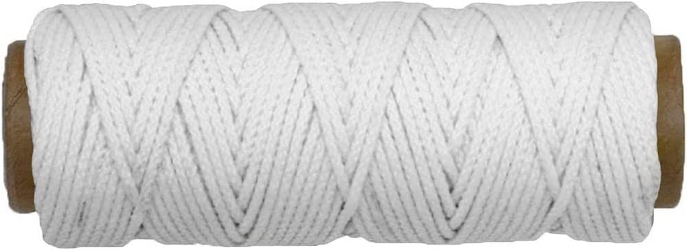 Corde Tressé Polypropylene Diamètre Mm.2 Rouleau Mt.100 Passementerie Pour Rideaux Couture Créative Décorations Pour La Maison
