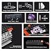 EPOMAKER HE30 Einhand Hall-Effekt Tastatur, 8K Polling & 0,125 ms, SOCD & Snap Key, Einstellbarer Trigger, RGB, Custom Software, Kabelgebundene Gaming-Tastatur für PC/Mac (Schwarz)