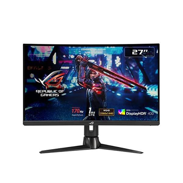 ASUS ROG Strix XG27AQV 27", WQHD, Fast IPS, 170 Hz (OC), 1 ms, FreeSync Premium