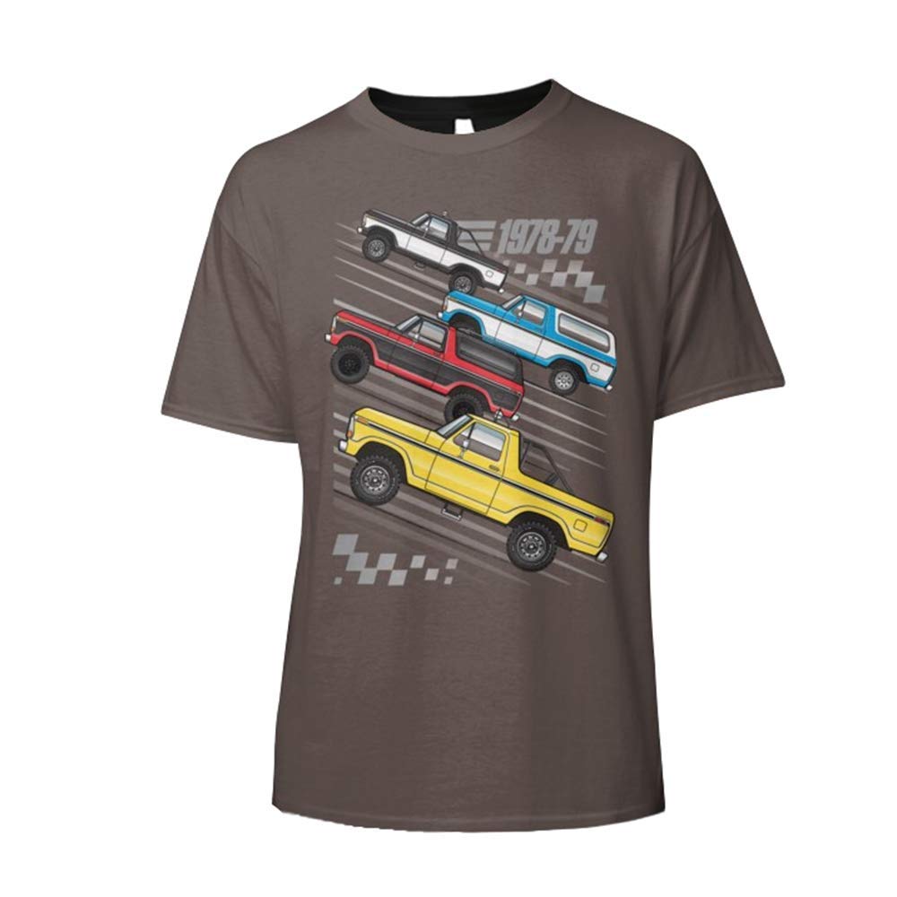 Four 78-79 Classic T-Shirt For Man For Women Funny T-Ford Bronco Shirt For Boys Birthday Gift T-Ford Bronco Shirt