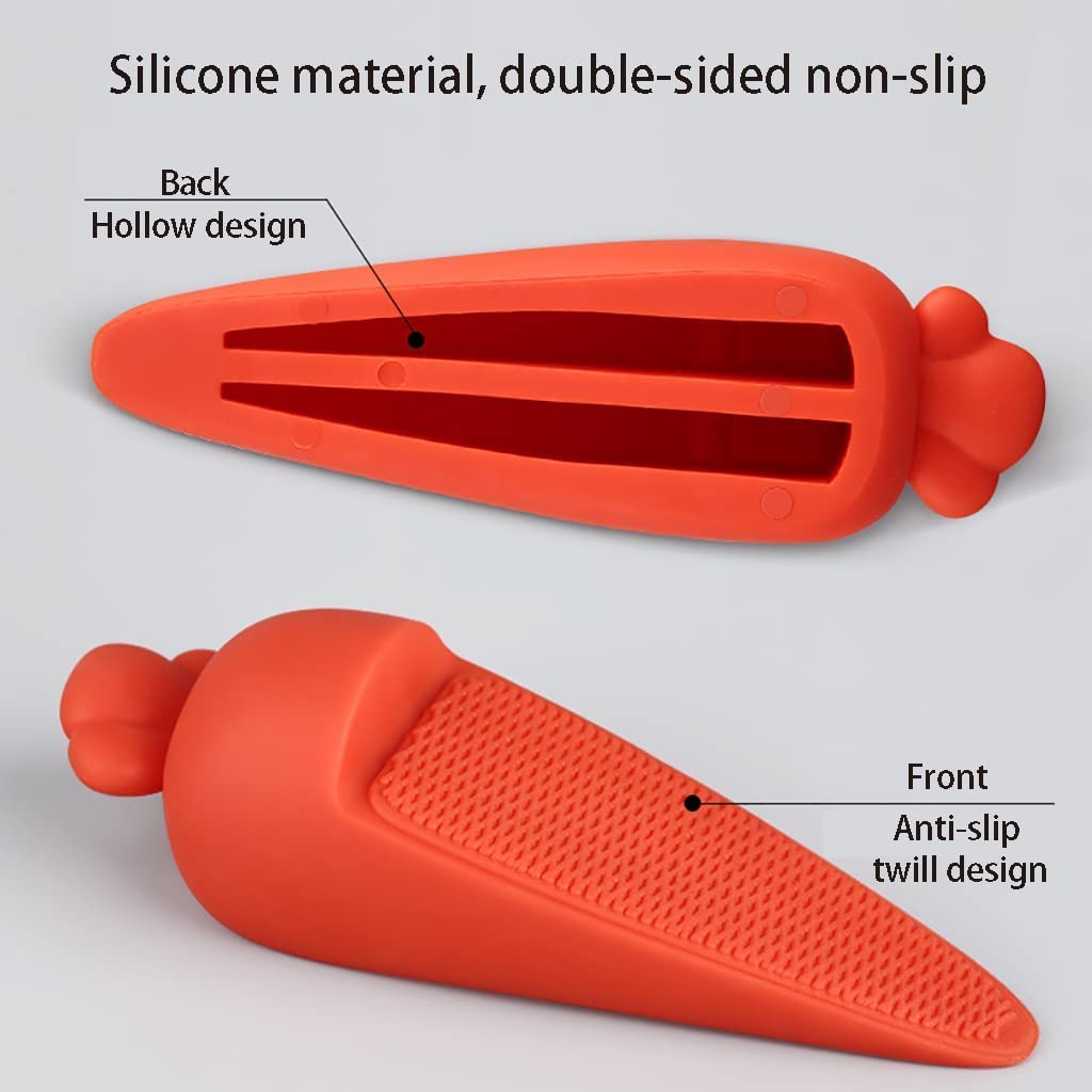 topes de Puerta, Cuña del Tope de la Puerta, cuñas montadas Piso Goma Superiores Silicona, resbalón Flexible