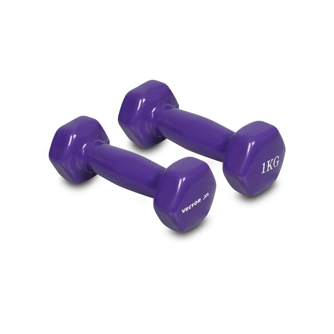 Vector X PVC Dumbbells | Pack of 2 | for Home | Gym | Practice | Training | Body Building | Workout | Professionals Weight Lifting Workout | Purple Color | (B08GMP44QW) Amazon Price History, Amazon Price Tracker