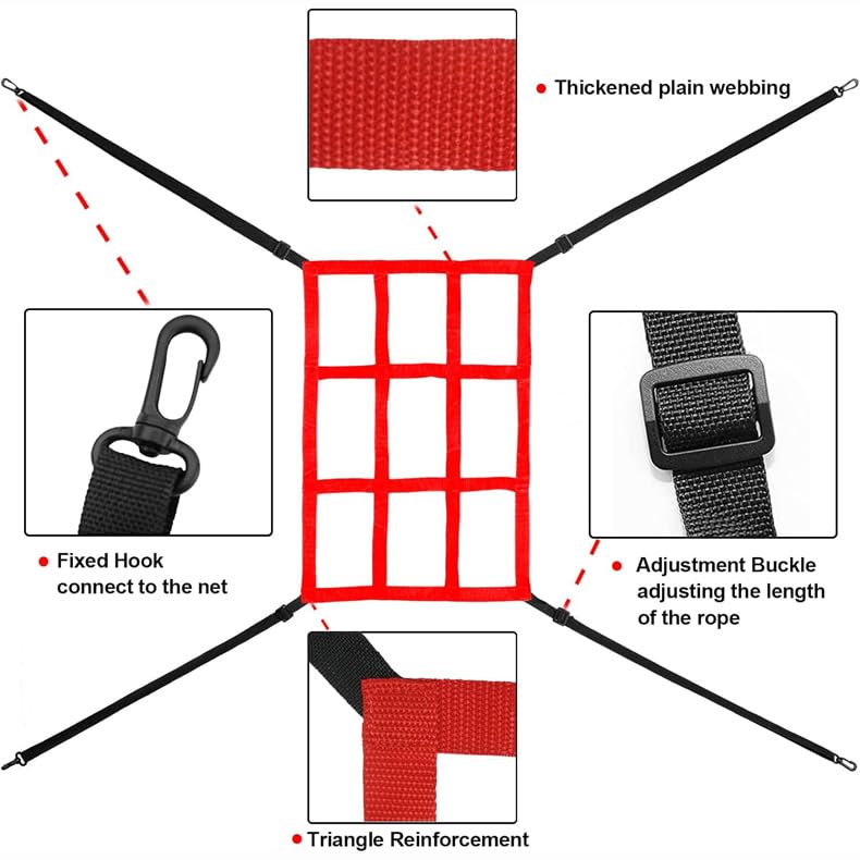Adjustable Strike Zone Target for Baseball Net and Softball Net, Throwing Pitching Hitting Batting Catching Practice 9 Hole Target, Portable & Easy to Set Up