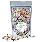 CHIPS Assorted Fruits Italian Pastilles, Individually Wrapped Gourmet Candy Assortment, Lightly Mentholated Classic Fruit Flavors, Vegan, Gluten Free, Non-GMO, 14 oz Resealable Pouch, 360 Ct.