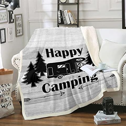 Erosebridal Rustic Farmhouse Throw Blanket Cover