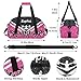 Cheer-Bag for Girls Custom Name Cheerleading Duffel-Bag for Kids Cheer-Gifts Hot Pink Travel-Bag