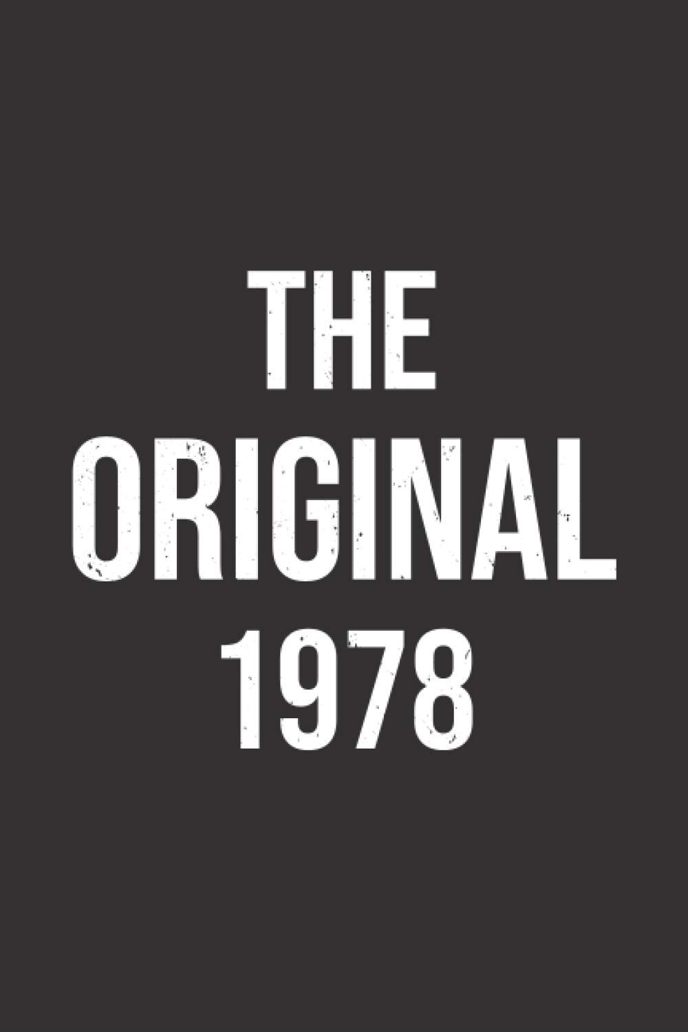 The Original 1978 Notebook: Happy 43 Birthday Gift for Turning 43