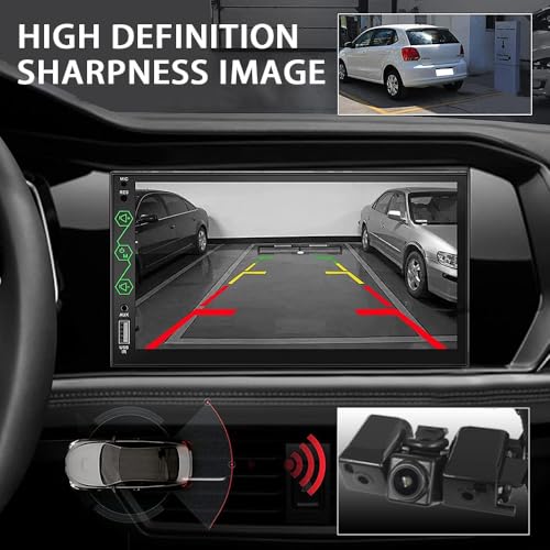 Image of Backup Camera for Car Easy Installation: Rear View Camera for 2016-2019 Chevrolet Silverado, GMC Sierra 1500 2500 3500 - Reverse Park Assist Camera Replacement - OEM 84062896
