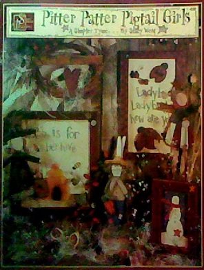 Pitter Patter Pigtail Girls: A Simpler Thyme 1567704328 Book Cover