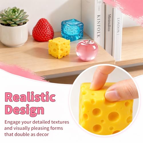 4 Pcs Squeeze Toys Set, Slow Rising Fidget Toy, Stress Relief for Adults view 7