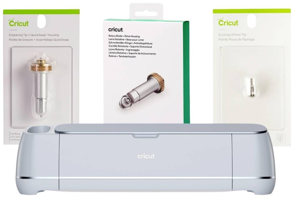 Cricut??? Essential Tools Bundle + Maker 3 SchneideplotteR-Set (8001899)