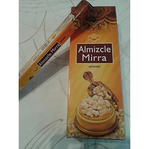 SAC Incienso Almizcle Mirra, 6 Paquetes de 20 Varillas Cover