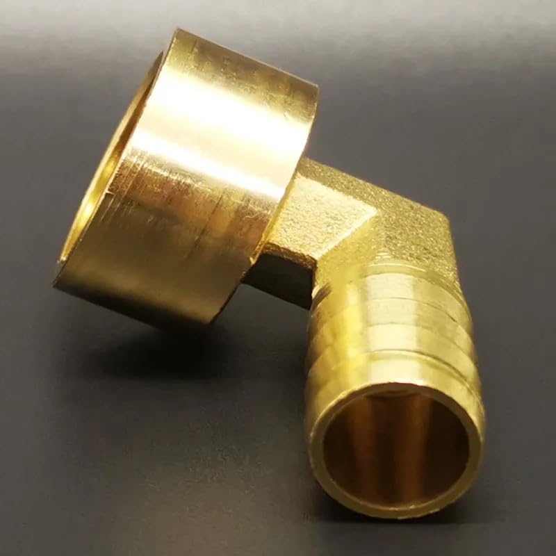 Conector de latón de 1/2 BSP hembra con codo de 90 grados para manguera de aceite 3