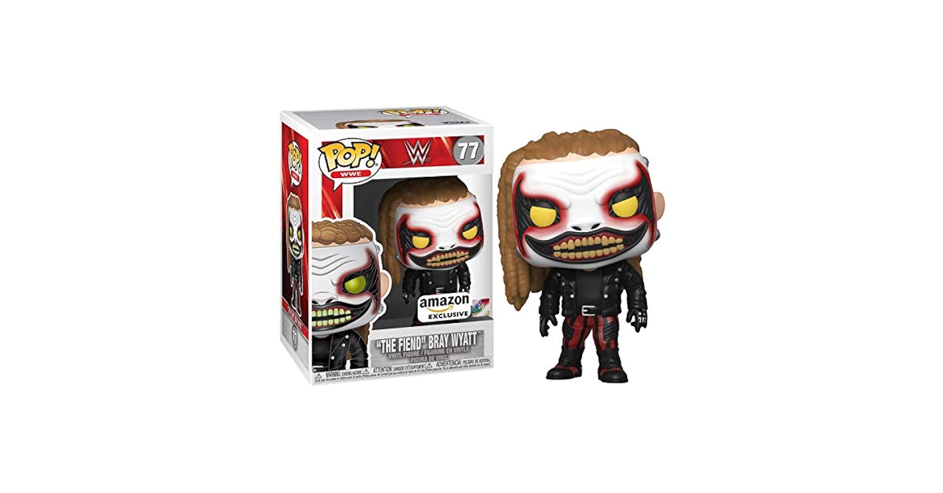 FUNKO POP WWE THE FIEND BRAY WYATT ワイアット Amazon.com: Funko POP! WWE: The Fiend, Amazon Exclusive