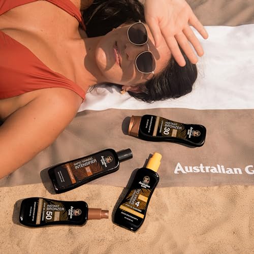 image for Australian Gold Spray Gel Sunscreen with Instant Bronzer SPF 50, 8 Oun