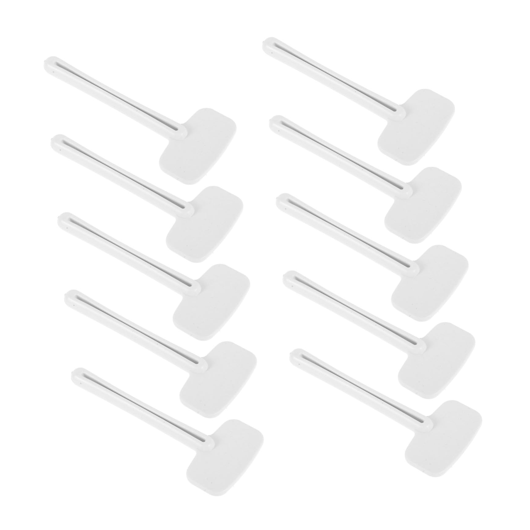 WOFASHPURET Ergonomic Toothpaste Tube Roller Squeezer 10pcs Set Rolling Toothpaste Squeezer Tool Hotel Toothpaste Squeezer Easy to Cle