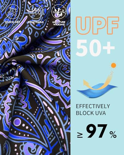 WOWENY High Neck Tankini Tops Only bathing suit tops for women Tummy Control swim tops UPF 50+ Swimsuit Top No Bottom4