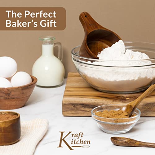 Kraft-Kitchen-Wooden-Measuring-Cups-and-Spoons-Set-Wood-Measuring-Cups-Wooden-Measuring-Spoons-Set-Wood-Kitchen-Accessories-Cute-Measuring-Cups-Measuring-Set-for-Dry-Ingredients