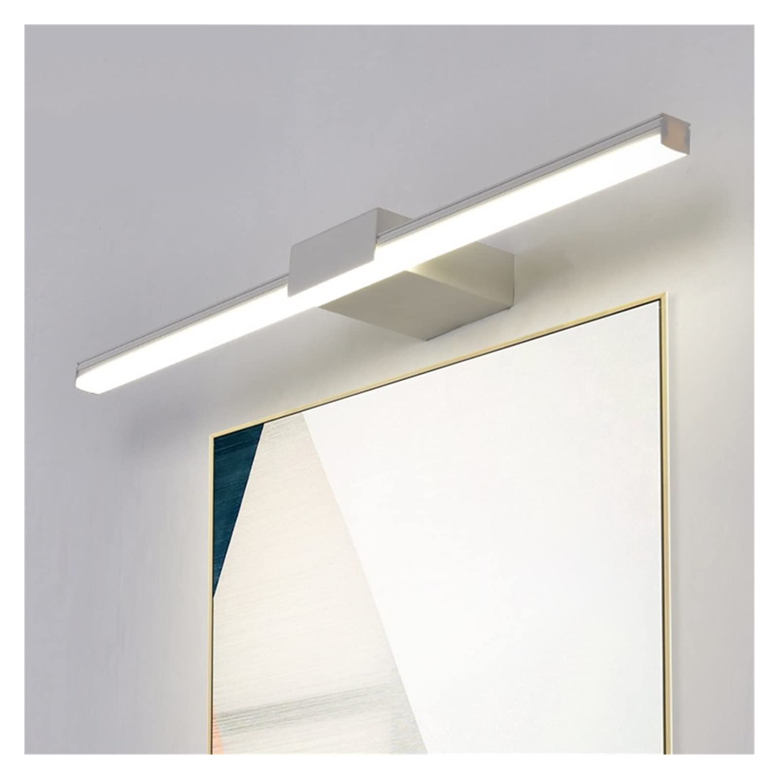 Luminaire salle de bains moderne LED étanche applique murale intérieure blanche