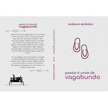 Capa do livro poesia é coisa de vagabundo