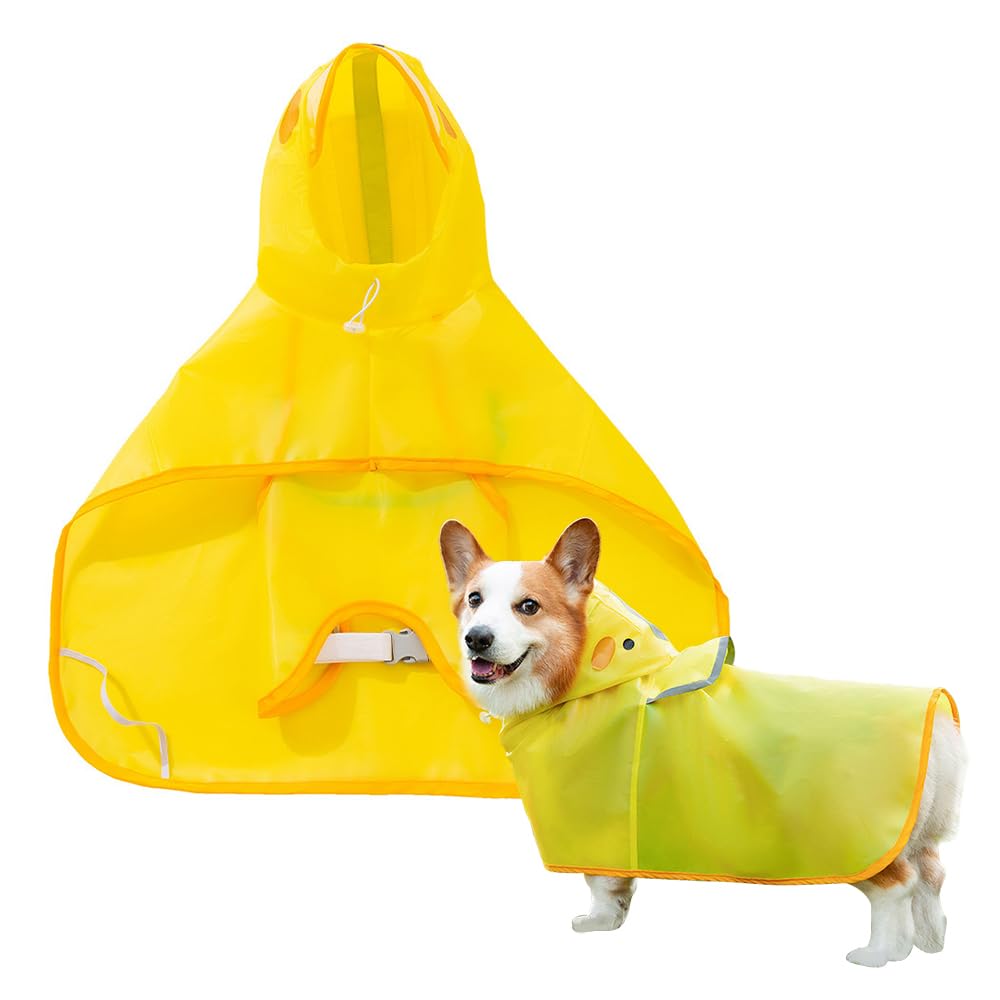Amazon | UrbanPulse 犬 レインコート 犬用 雨具 使用の容易さ 小さな