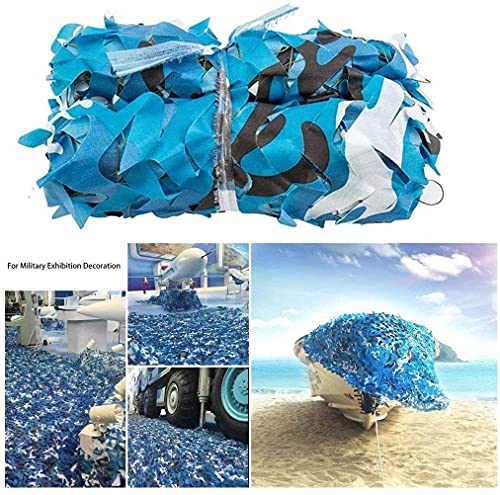 tarnnetz Ocean Blue Camouflage Netting, Jalousien Cover Camouflage Netting Car, dicht und stabil hinzufügen… – Bild 3