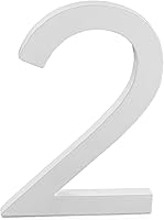 Vista 219 de Montague Metal Products Número de casa moderno de 6 pulgadas, número de casa flotante, fácil de instalar (0, cobre antiguo)