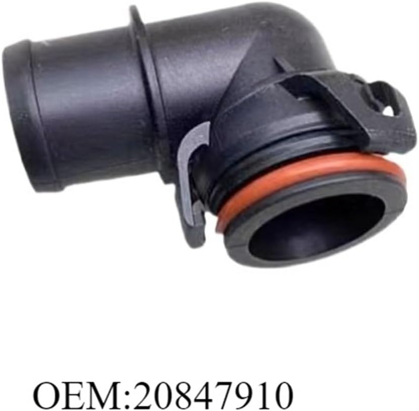 20847910 Coolant Radiator Hose Connector Compatible with Buick Lacrosse GL8S Compatible with Cadillac XTS SRX 2010 2011 2012 2013 2014 2015 2016