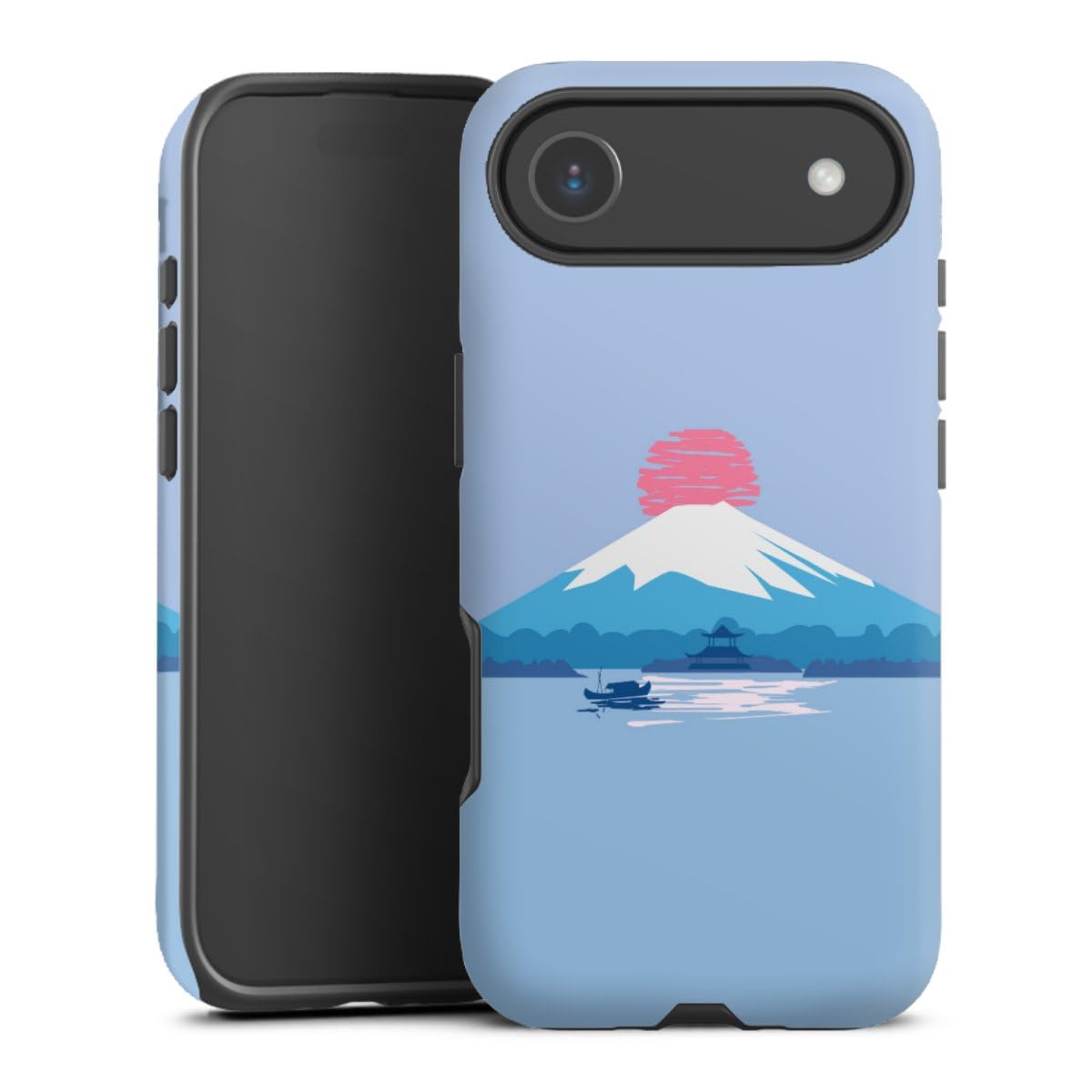 Coque renforcée iPhone Air Antichoc motif Soleil Chinois