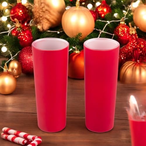 Image of Bar Box Shot Glasses (Set of 2) (Red)