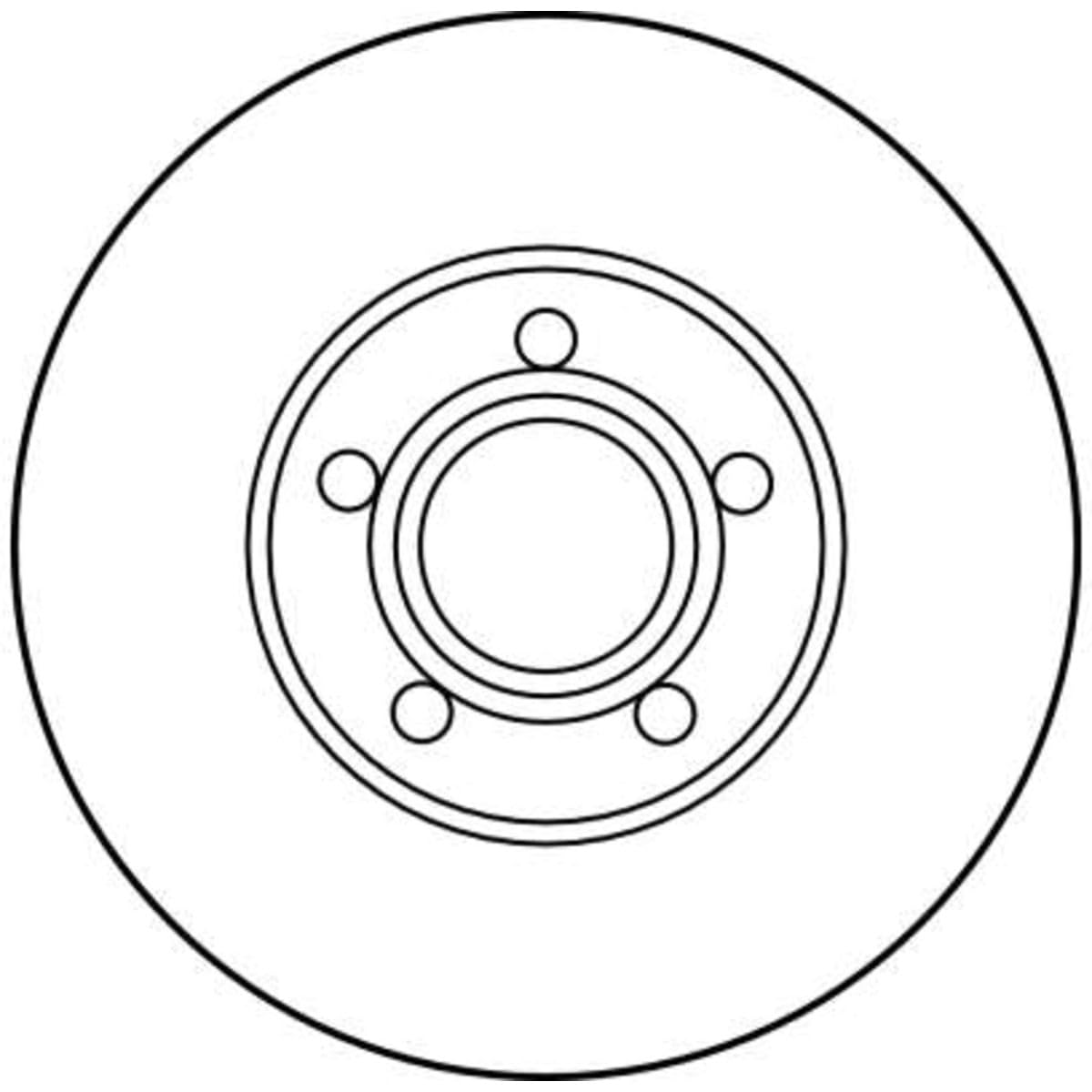 TRW DF2652 tarcza hamulcowa – (para)