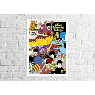 L’affiche du sous-marin jaune des Beatles | Imprimé sous-marin jaune | Impression encadrée ou non encadrée | A3 (42.0×29… - Les Beatles, Paul McCartney, John Lennon, RIngo Starr, George Harrison L'affiche du sous-marin jaune des Beatles | Imprimé sous-marin jaune | Impression encadrée ou non encadrée | A3 (42.0x29… – Image 3