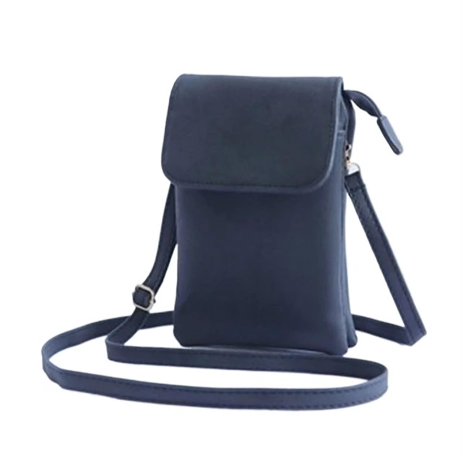 Mini Borsa A Tracolla Donna In Morbida Pelle | Borse Per Cellulare Con Tasche Multiple E Cinturino Regolabile | Antifurto - 2