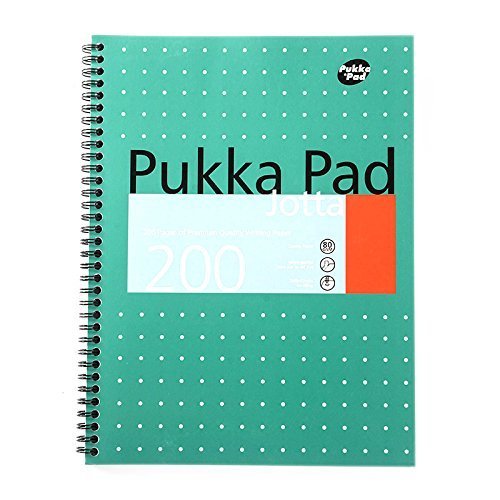 2 X Pukka A4 Jotta Metallic Wirebound Notebook By Pukka Pad