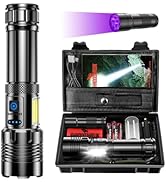 Torcia LED Shadowhawk Ricaricabile - 500000 Lumens, USB, IP67, Per Emergenze - Foto 7