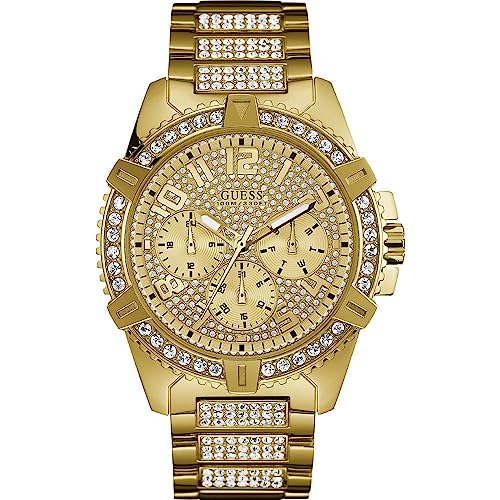 Montre quartz Guess dorée un cadeau élégant et intemporel pour les hommes