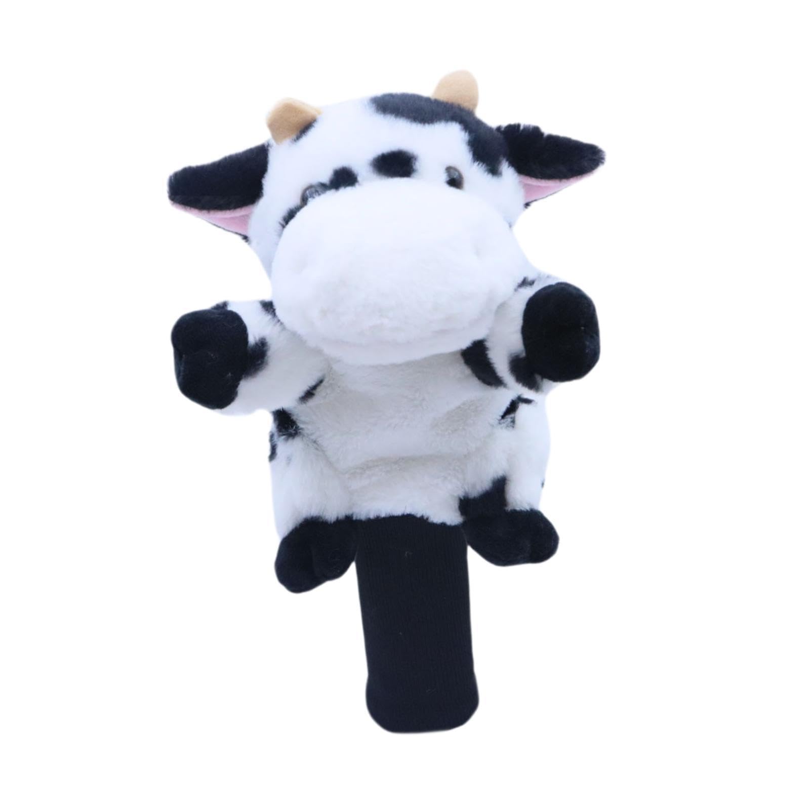 Colaxi Plush Animal Golf Club Driver Headcover Golf Shaft Protector Cartoon Scratch Resistant Universal Funny Guard Wood Headcover