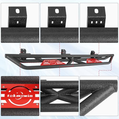 Estribos Laterales para Gladiator JT 2020-2024 Negro miniatura 3