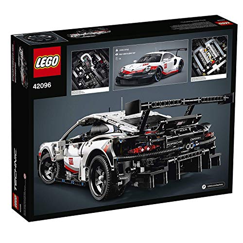 Technic Porsche 911 RSR 42096 Bauset, Neu 2019 (1580 Teile) - Lego - Immagine 4