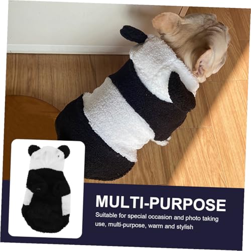Disfraz Panda para Perro Talla Mediana miniatura 4