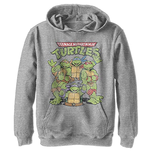 Sweat à capuche enfant Tortues Ninja pull original Nickelodeon mixte