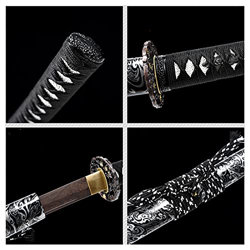 Bokken Kptkp Palisander-Katana, handgefertigtes Holzschwert für Training und Display