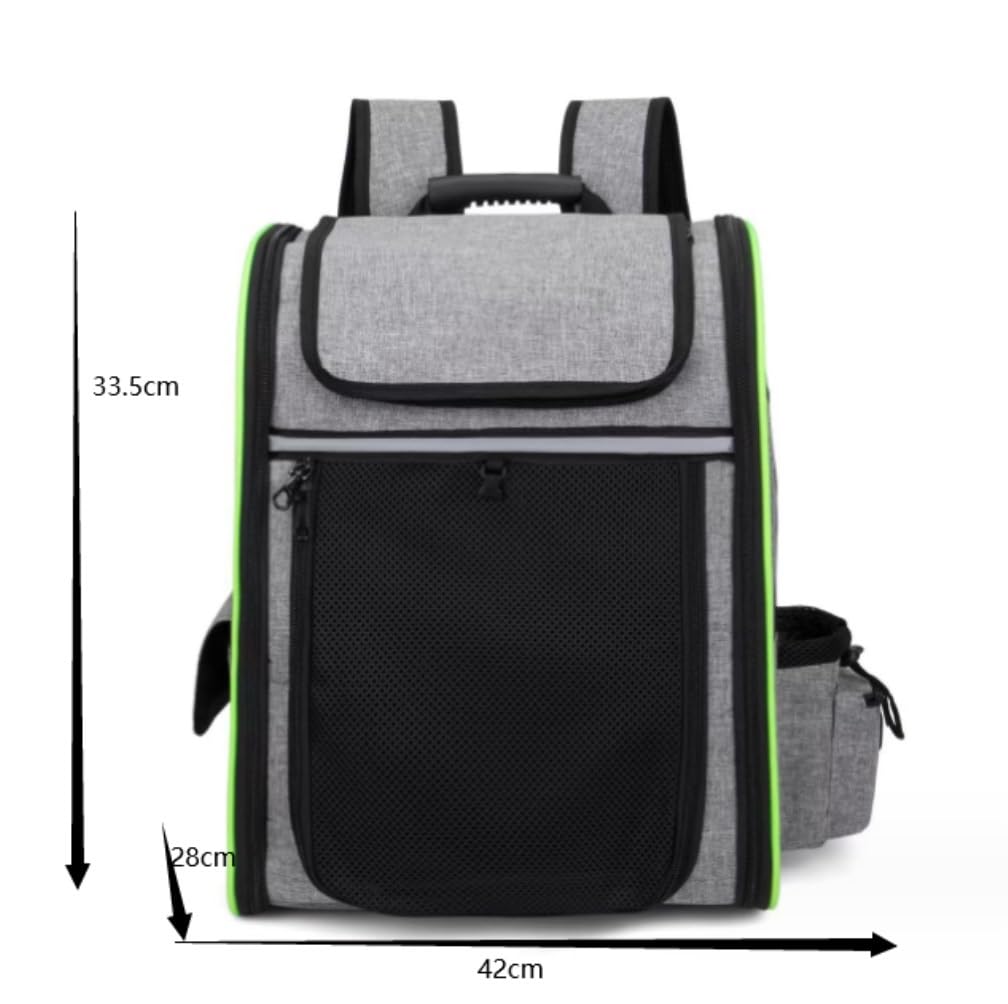 Rucksack Katzentrage-Rucksäcke, Erweiterbarer Katzenrucksack Mit Atmungsaktivem Netz-Haustiertrage-Rucksack Für Haustiere Haustier(A)