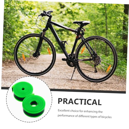 CONGARTENO 2ロール 製軽量バイクヤライナー パンク防止プロテクター ロード マウンテンバイク対応 取り付け簡単 トリム可能で多互換性内蔵