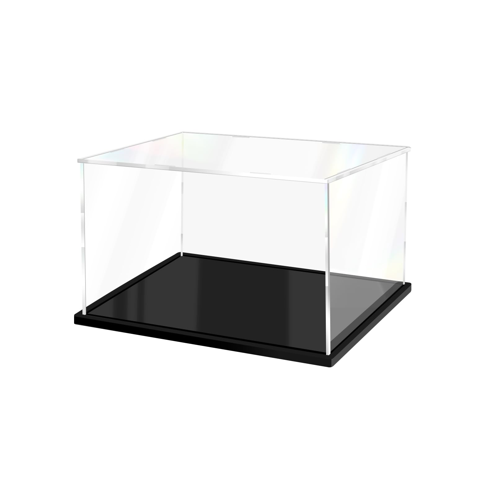 Acrylic Display Case for Collectibles, Clear Display Box 10x6x6in