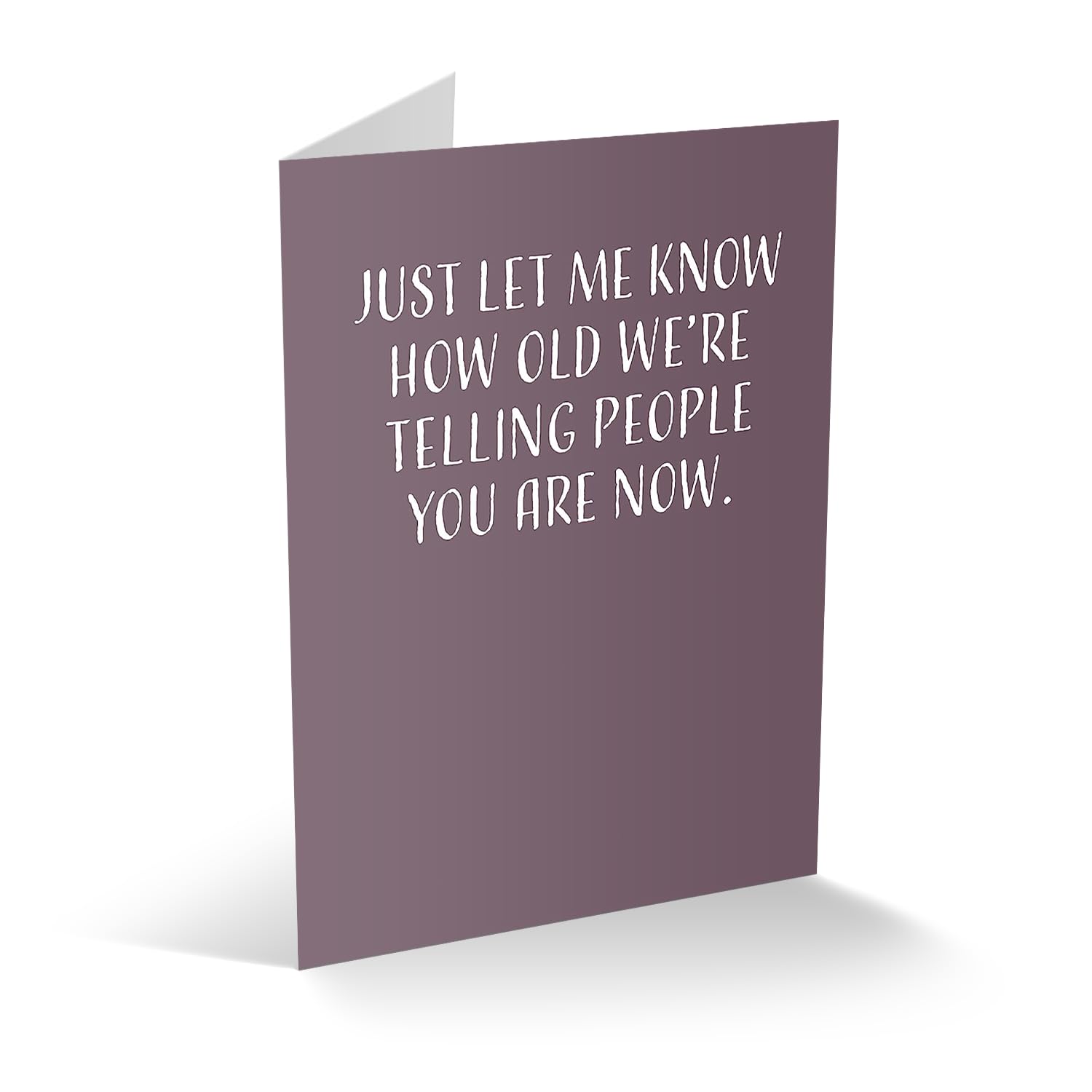 Modern Wit Funny Birthday Card
