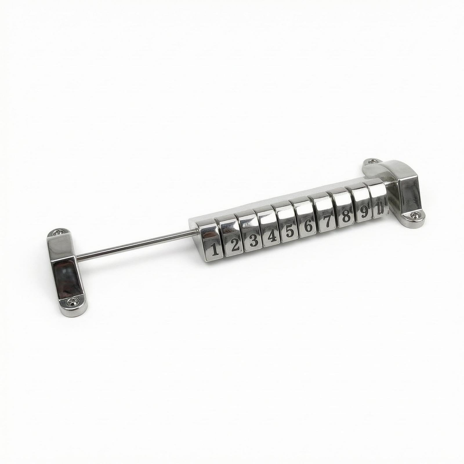 Manual Tabletop Score Counter and Iron Flip-Number Scorekeeper Score Counter Numbered Table Scorekeeper Silver-picture-22