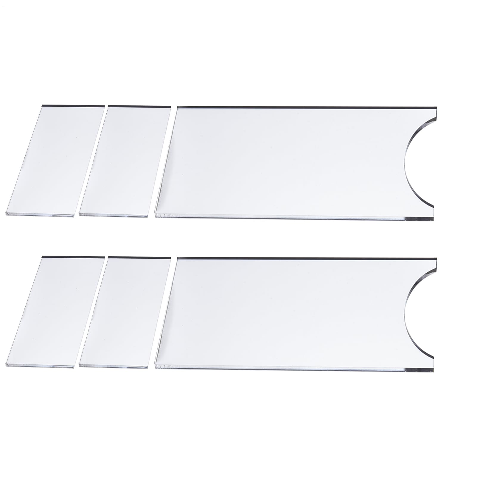 Entretoises de canapé transparentes : pare-chocs muraux anti-rayures